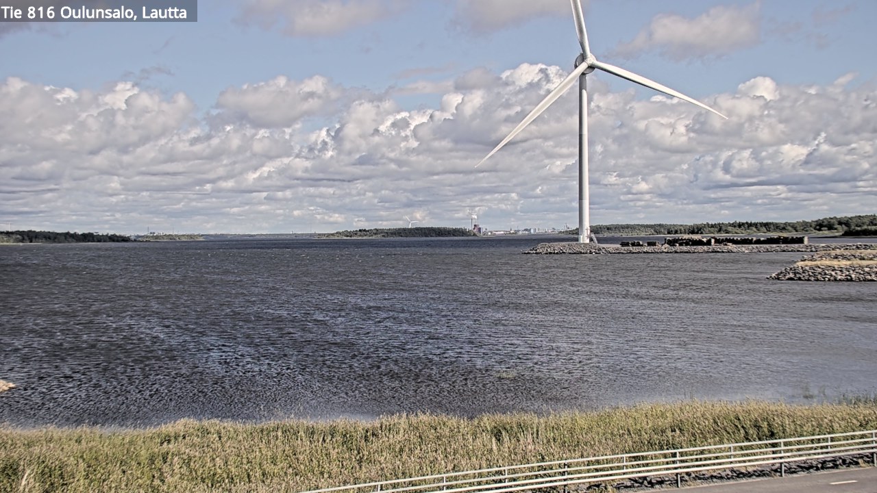 Kelikamerat Kuva Tie 816 Oulunsalo, lauttaranta, Oulu, Pohjois-Pohjanmaa