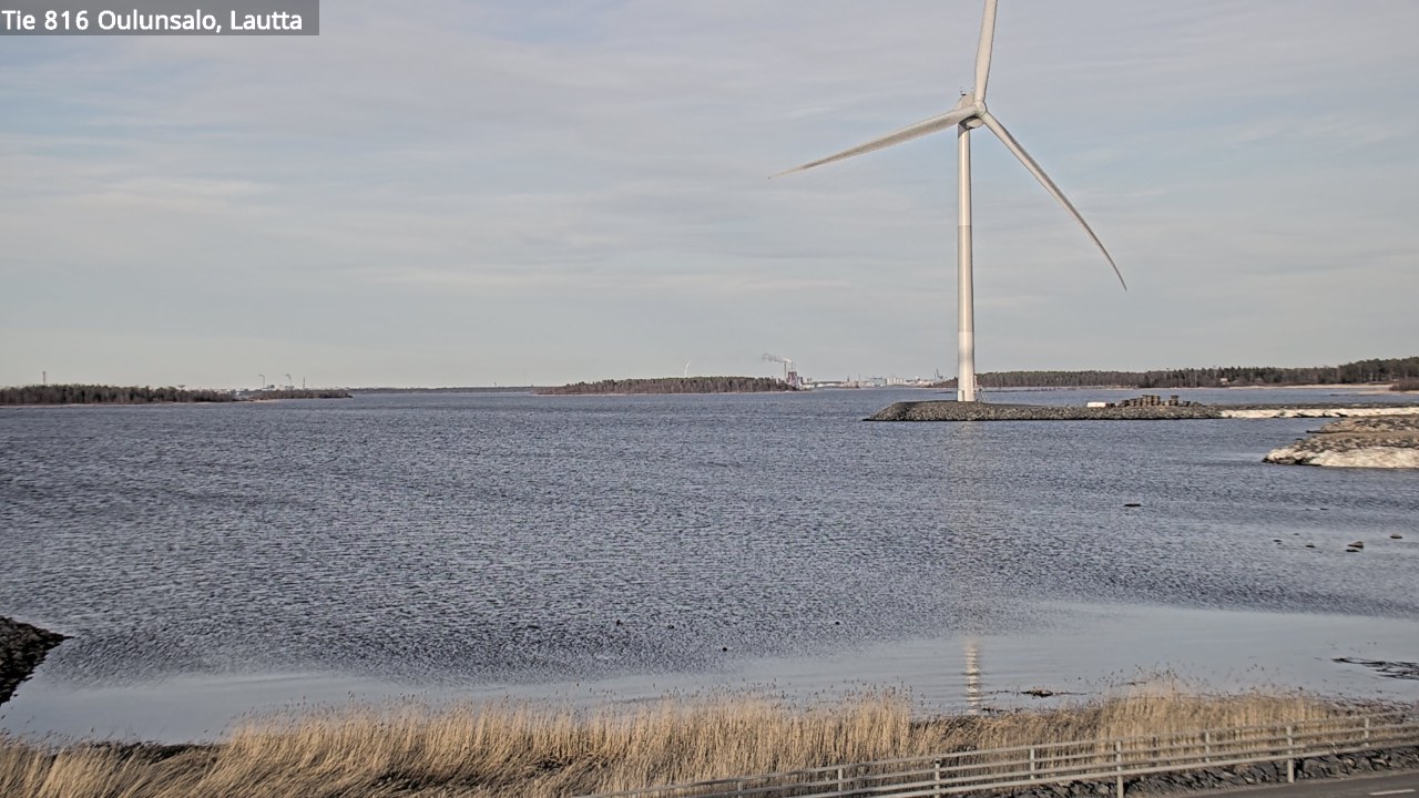 Weather Camera Image Väg 816 Uleåsalo, Oulu, Pohjois-Pohjanmaa