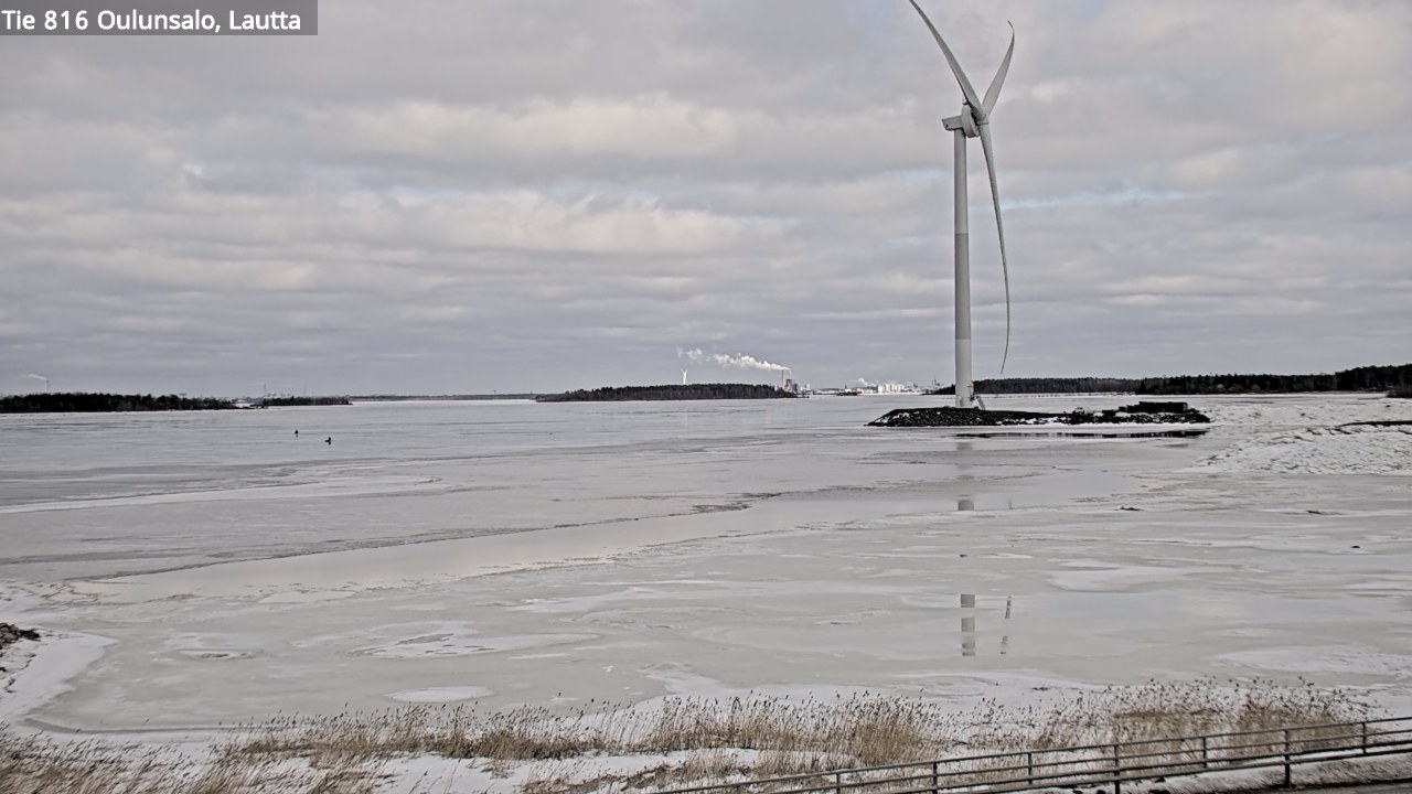 Weather Camera Image Road 816 Oulunsalo, Oulu, Pohjois-Pohjanmaa