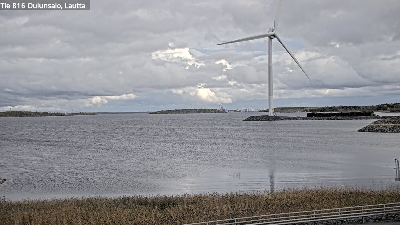 Weather Camera Image Väg 816 Uleåsalo, Oulu, Pohjois-Pohjanmaa