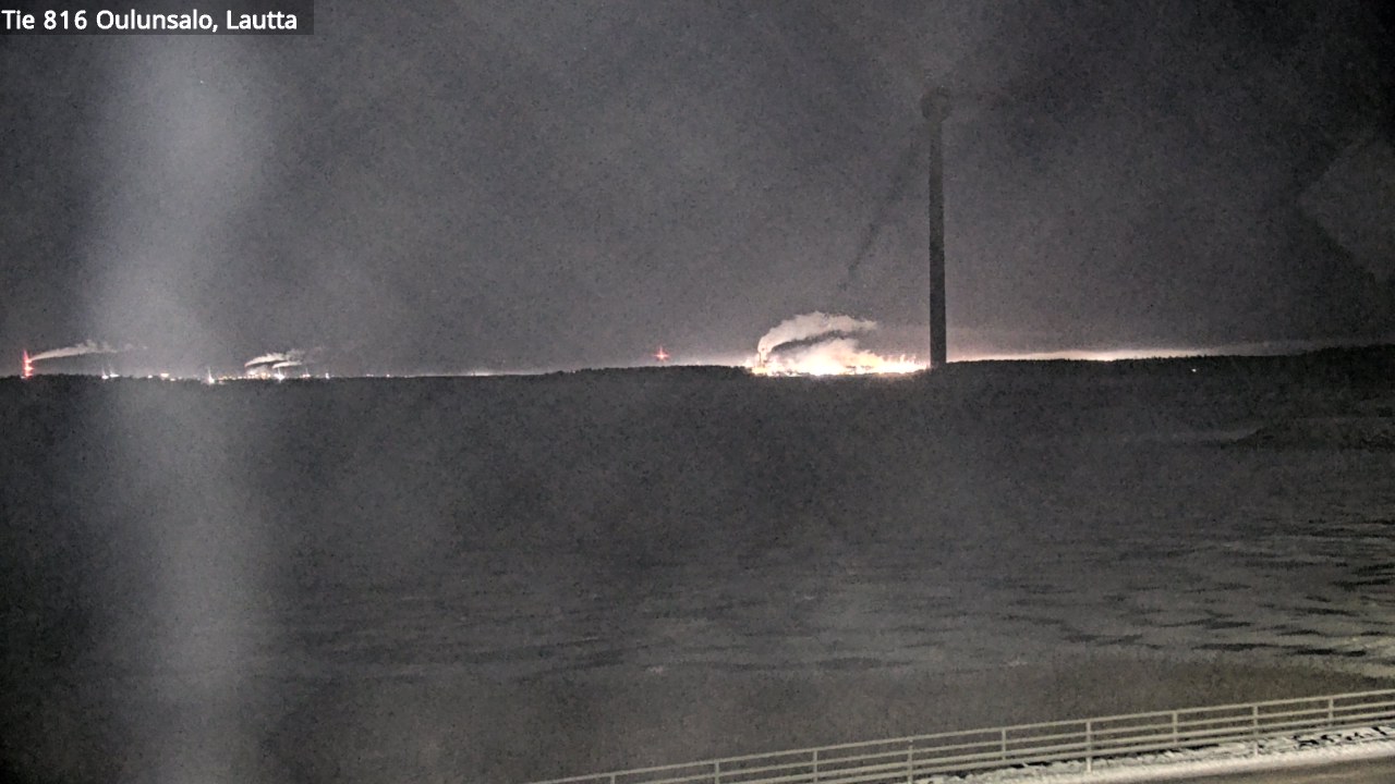 Weather Camera Image Road 816 Oulunsalo, Oulu, Pohjois-Pohjanmaa