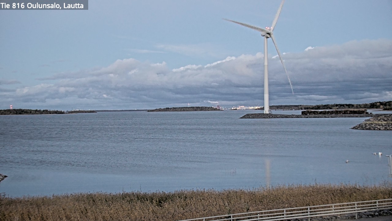 Weather Camera Image Väg 816 Uleåsalo, Oulu, Pohjois-Pohjanmaa
