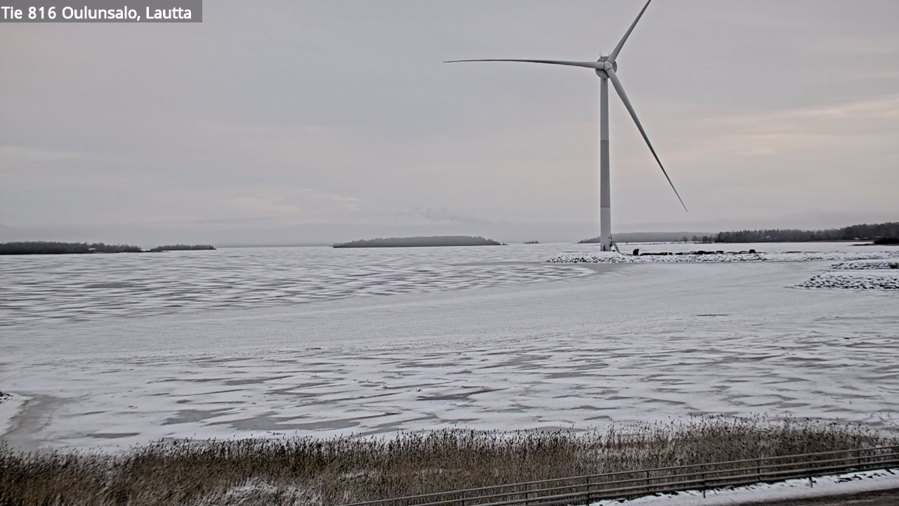 Weather Camera Image Road 816 Oulunsalo, Oulu, Pohjois-Pohjanmaa