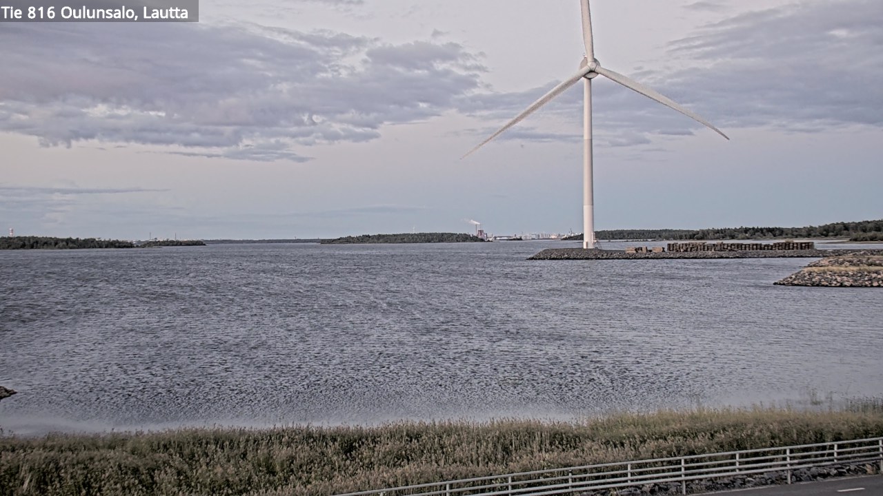 Kelikamerat Kuva Tie 816 Oulunsalo, lauttaranta, Oulu, Pohjois-Pohjanmaa