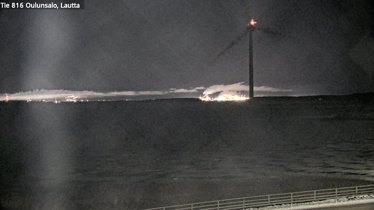 Weather Camera Image Road 816 Oulunsalo, Oulu, Pohjois-Pohjanmaa