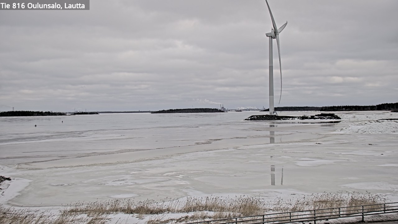 Weather Camera Image Road 816 Oulunsalo, Oulu, Pohjois-Pohjanmaa