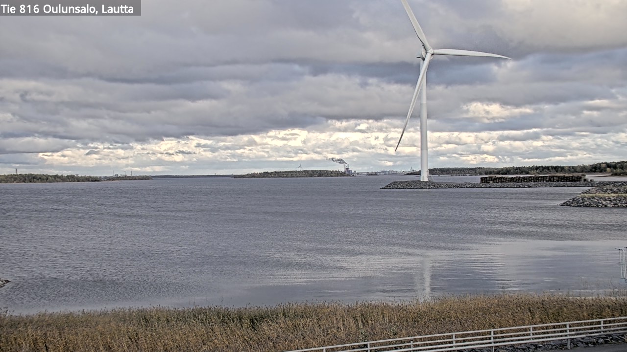Weather Camera Image Väg 816 Uleåsalo, Oulu, Pohjois-Pohjanmaa