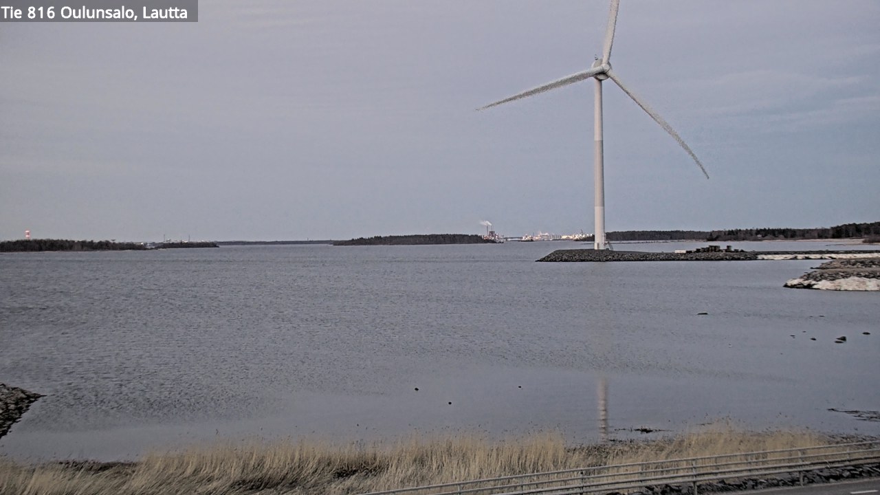 Weather Camera Image Väg 816 Uleåsalo, Oulu, Pohjois-Pohjanmaa