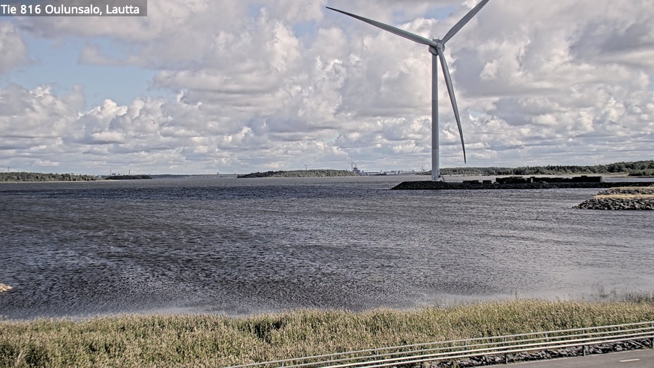 Kelikamerat Kuva Tie 816 Oulunsalo, lauttaranta, Oulu, Pohjois-Pohjanmaa
