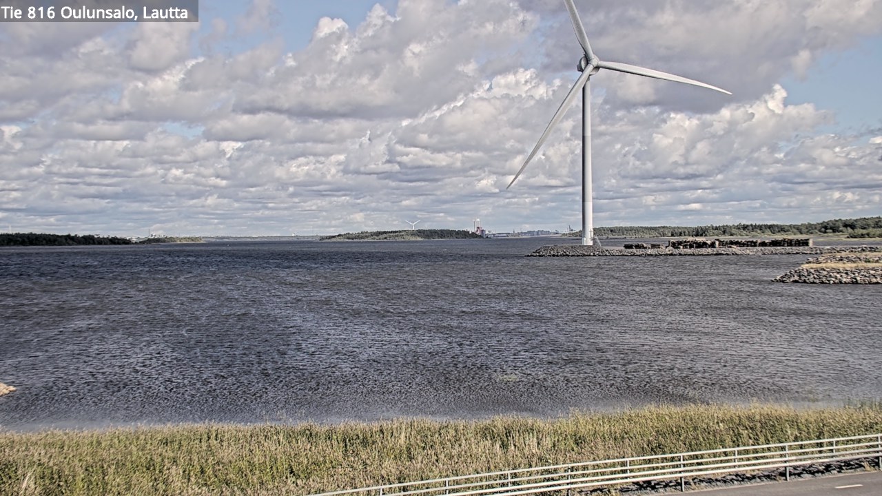 Kelikamerat Kuva Tie 816 Oulunsalo, lauttaranta, Oulu, Pohjois-Pohjanmaa