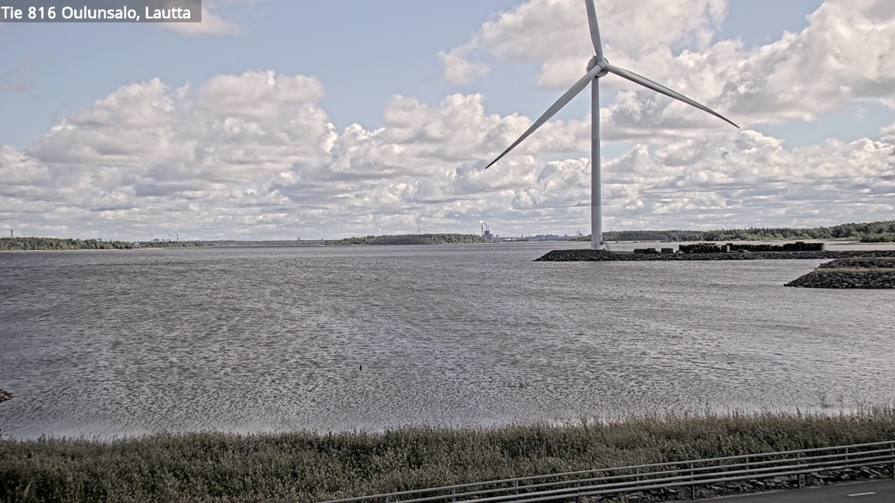 Kelikamerat Kuva Tie 816 Oulunsalo, lauttaranta, Oulu, Pohjois-Pohjanmaa
