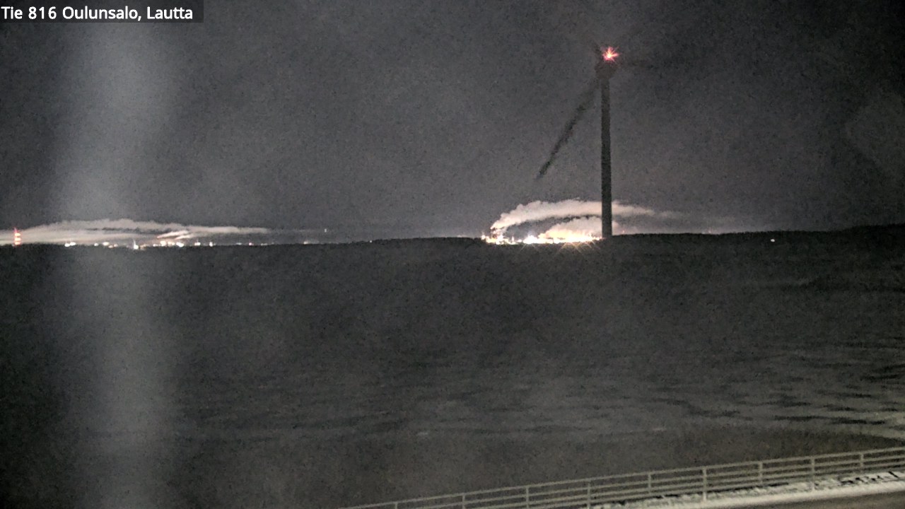 Weather Camera Image Road 816 Oulunsalo, Oulu, Pohjois-Pohjanmaa