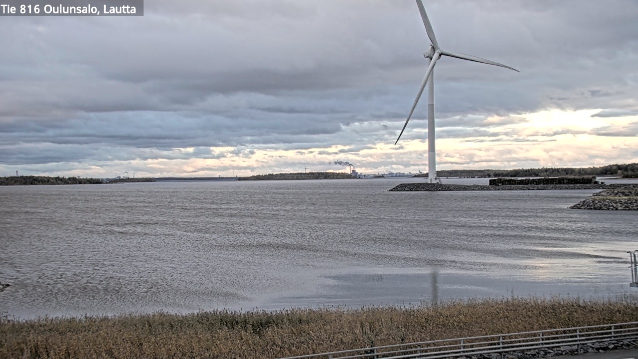 Weather Camera Image Väg 816 Uleåsalo, Oulu, Pohjois-Pohjanmaa