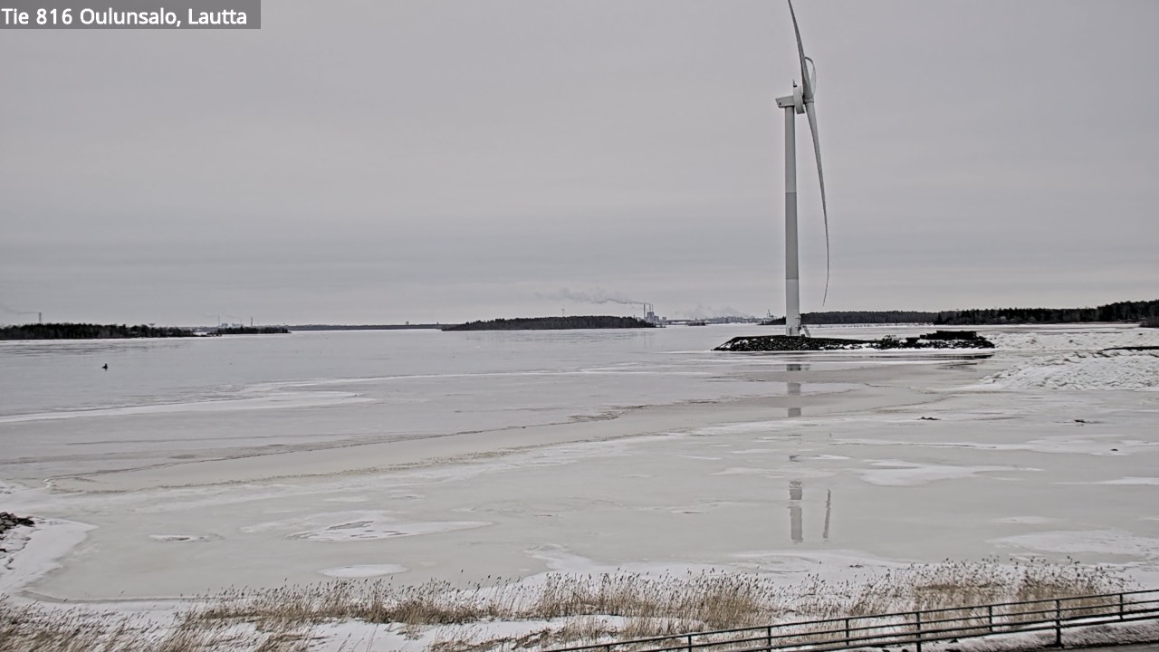 Weather Camera Image Road 816 Oulunsalo, Oulu, Pohjois-Pohjanmaa