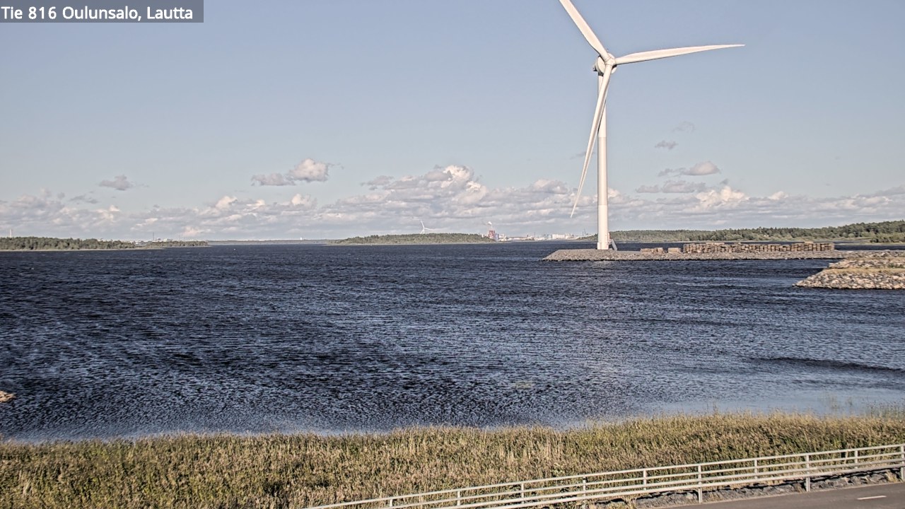 Kelikamerat Kuva Tie 816 Oulunsalo, lauttaranta, Oulu, Pohjois-Pohjanmaa