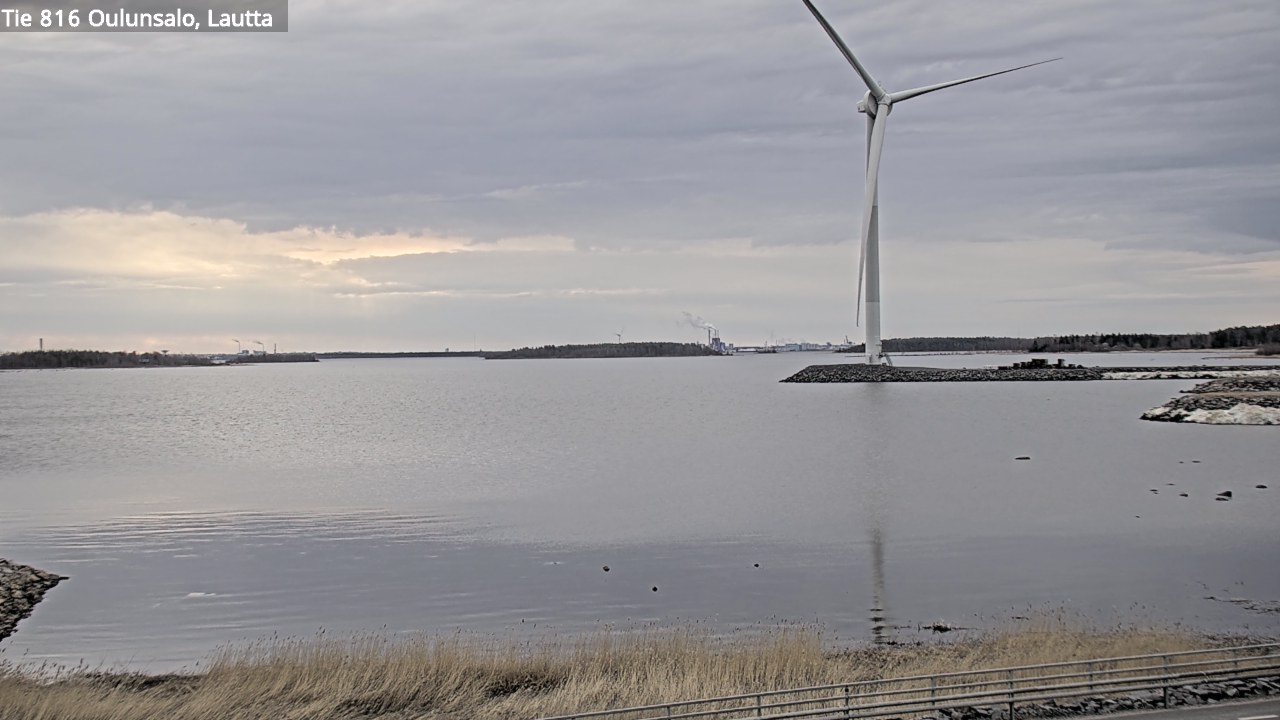 Weather Camera Image Väg 816 Uleåsalo, Oulu, Pohjois-Pohjanmaa
