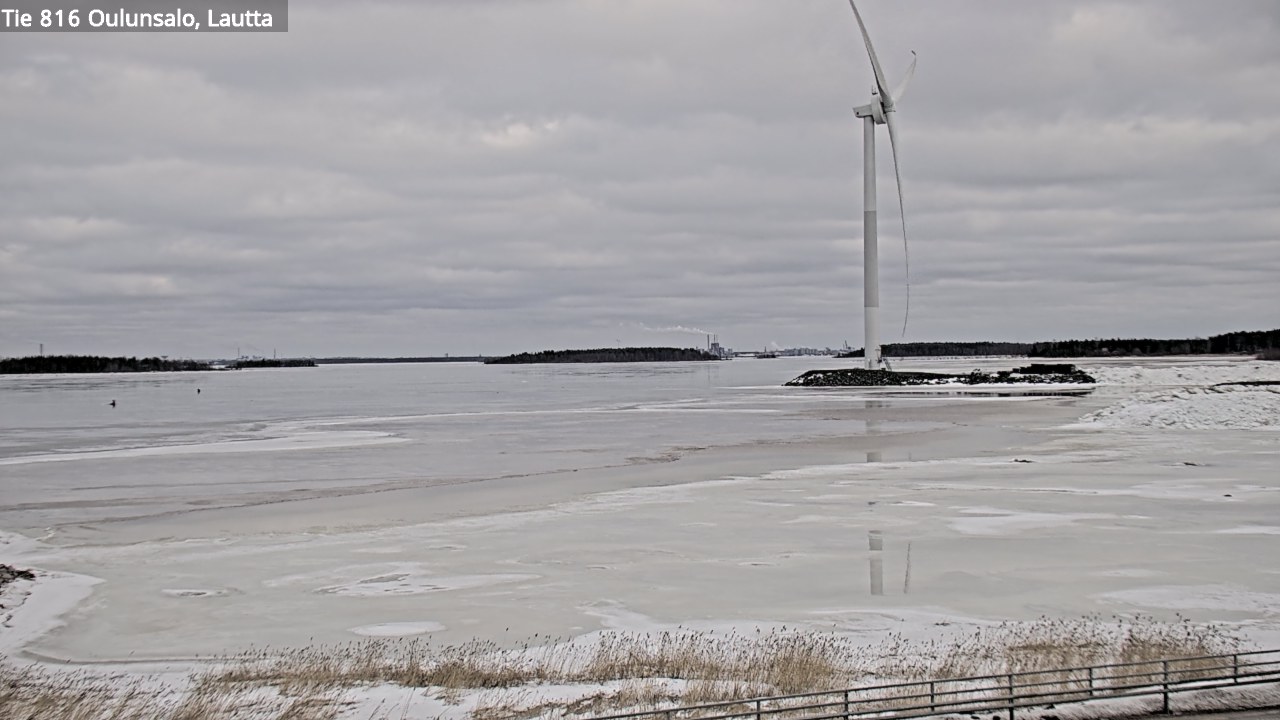 Weather Camera Image Road 816 Oulunsalo, Oulu, Pohjois-Pohjanmaa