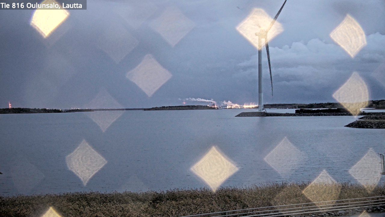 Weather Camera Image Väg 816 Uleåsalo, Oulu, Pohjois-Pohjanmaa