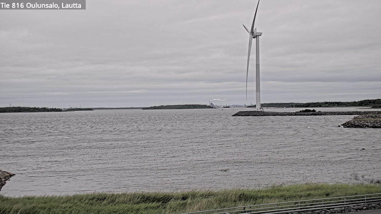 Weather Camera Image Väg 816 Uleåsalo, Oulu, Pohjois-Pohjanmaa
