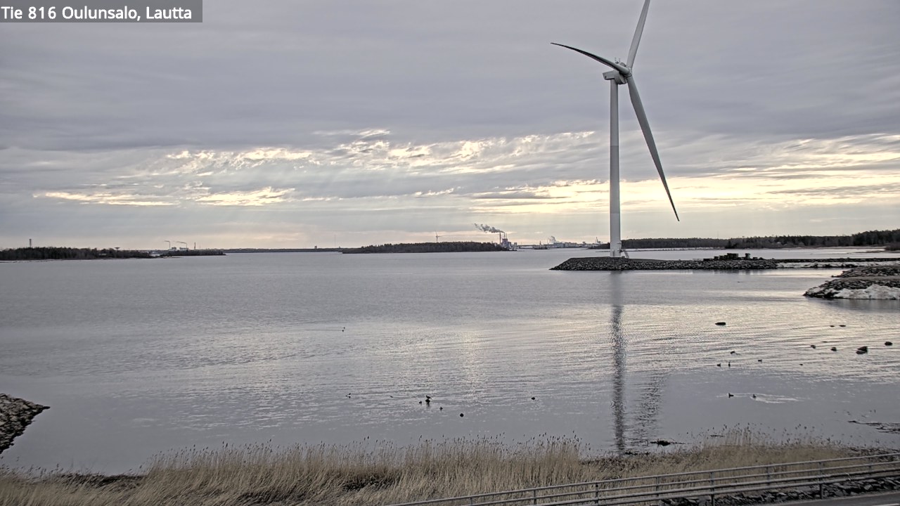 Weather Camera Image Road 816 Oulunsalo, Oulu, Pohjois-Pohjanmaa