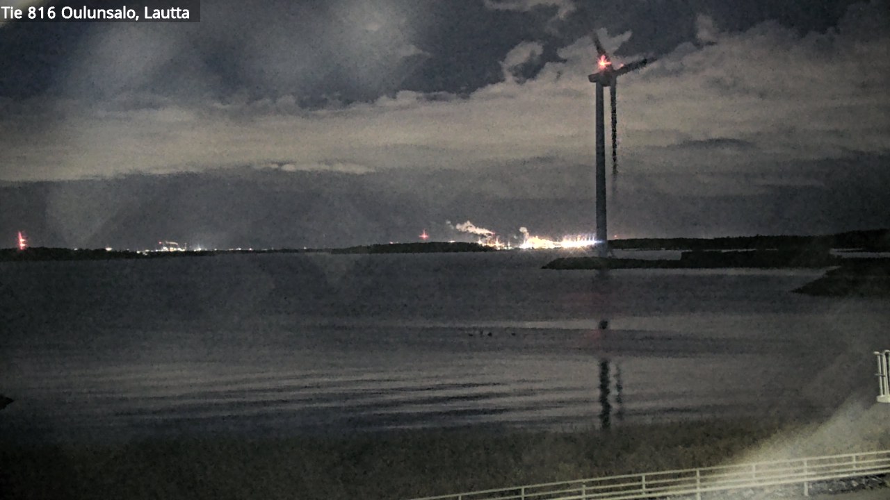 Weather Camera Image Väg 816 Uleåsalo, Oulu, Pohjois-Pohjanmaa