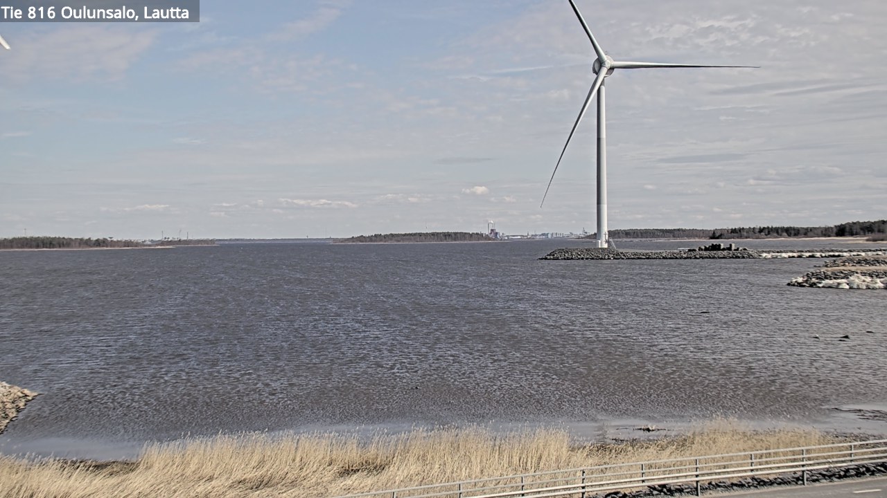 Kelikamerat Kuva Tie 816 Oulunsalo, lauttaranta, Oulu, Pohjois-Pohjanmaa