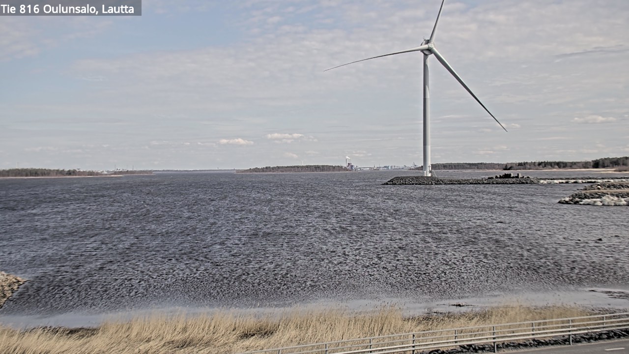 Kelikamerat Kuva Tie 816 Oulunsalo, lauttaranta, Oulu, Pohjois-Pohjanmaa