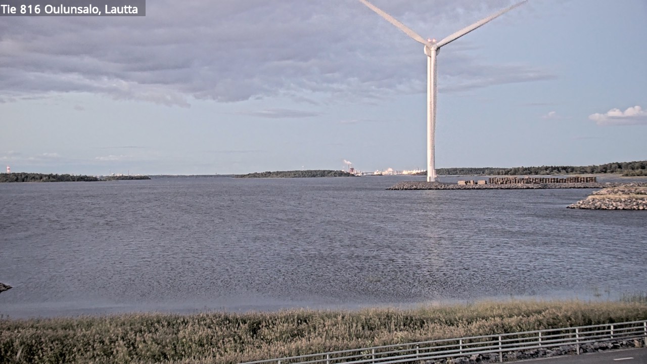 Kelikamerat Kuva Tie 816 Oulunsalo, lauttaranta, Oulu, Pohjois-Pohjanmaa