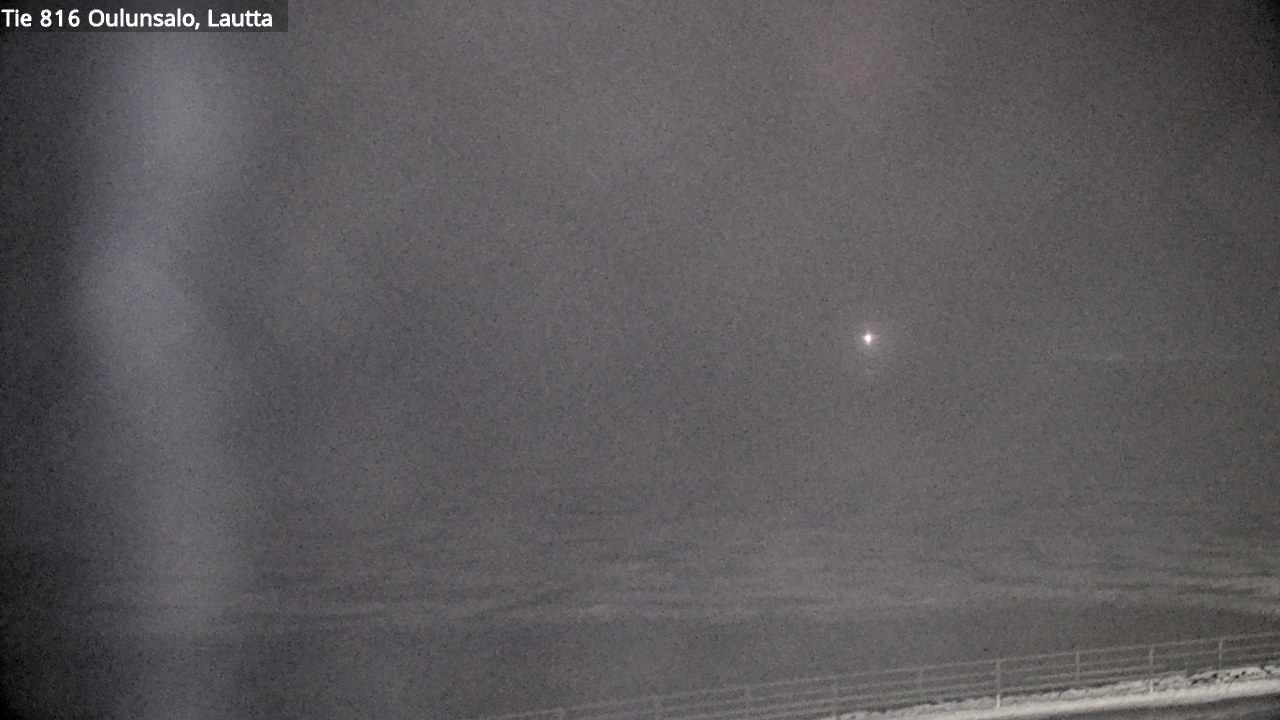 Weather Camera Image Road 816 Oulunsalo, Oulu, Pohjois-Pohjanmaa