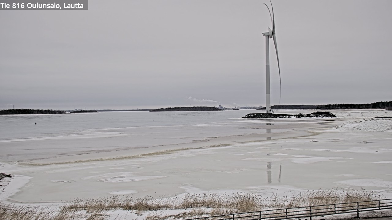 Weather Camera Image Road 816 Oulunsalo, Oulu, Pohjois-Pohjanmaa