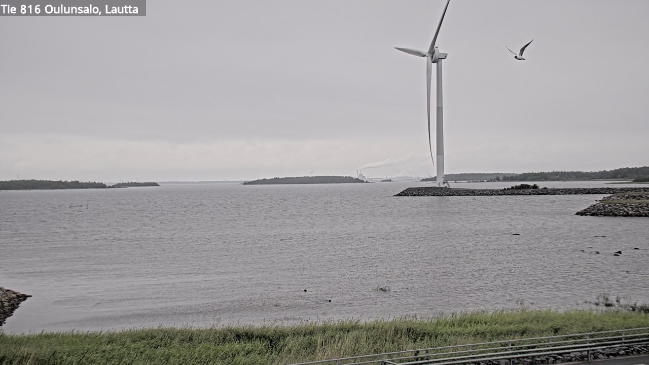 Kelikamerat Kuva Tie 816 Oulunsalo, lauttaranta, Oulu, Pohjois-Pohjanmaa