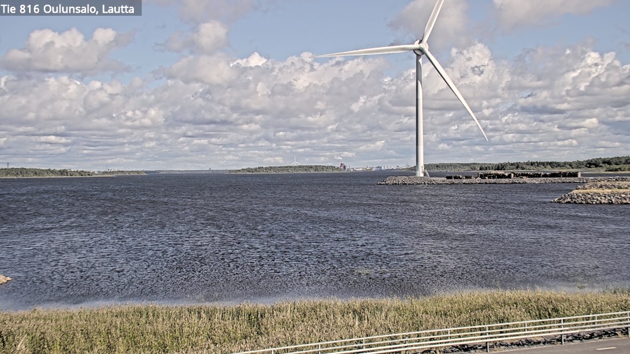 Kelikamerat Kuva Tie 816 Oulunsalo, lauttaranta, Oulu, Pohjois-Pohjanmaa