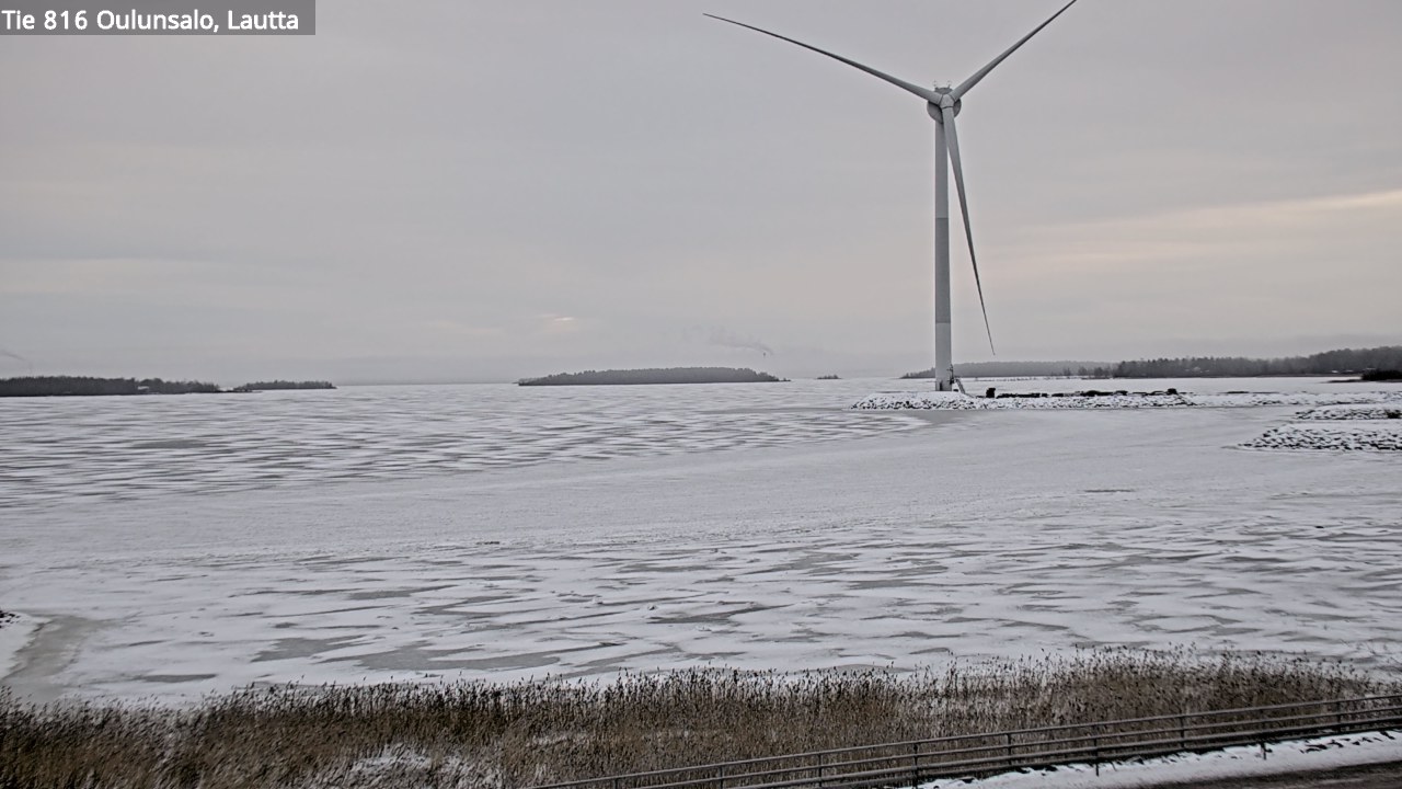 Weather Camera Image Road 816 Oulunsalo, Oulu, Pohjois-Pohjanmaa