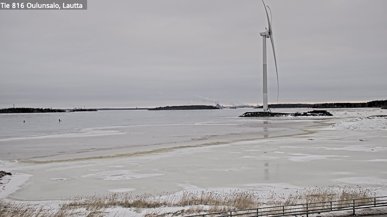 Weather Camera Image Road 816 Oulunsalo, Oulu, Pohjois-Pohjanmaa