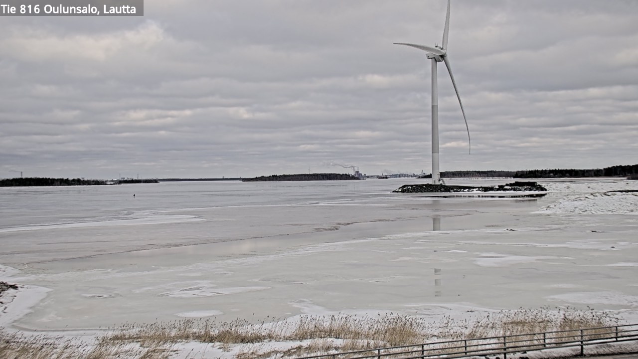 Weather Camera Image Road 816 Oulunsalo, Oulu, Pohjois-Pohjanmaa