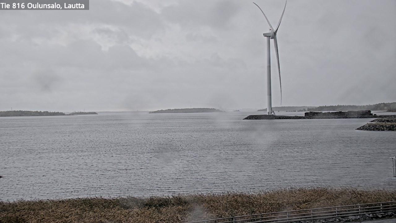 Weather Camera Image Väg 816 Uleåsalo, Oulu, Pohjois-Pohjanmaa