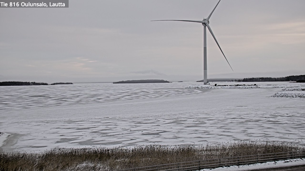 Weather Camera Image Road 816 Oulunsalo, Oulu, Pohjois-Pohjanmaa