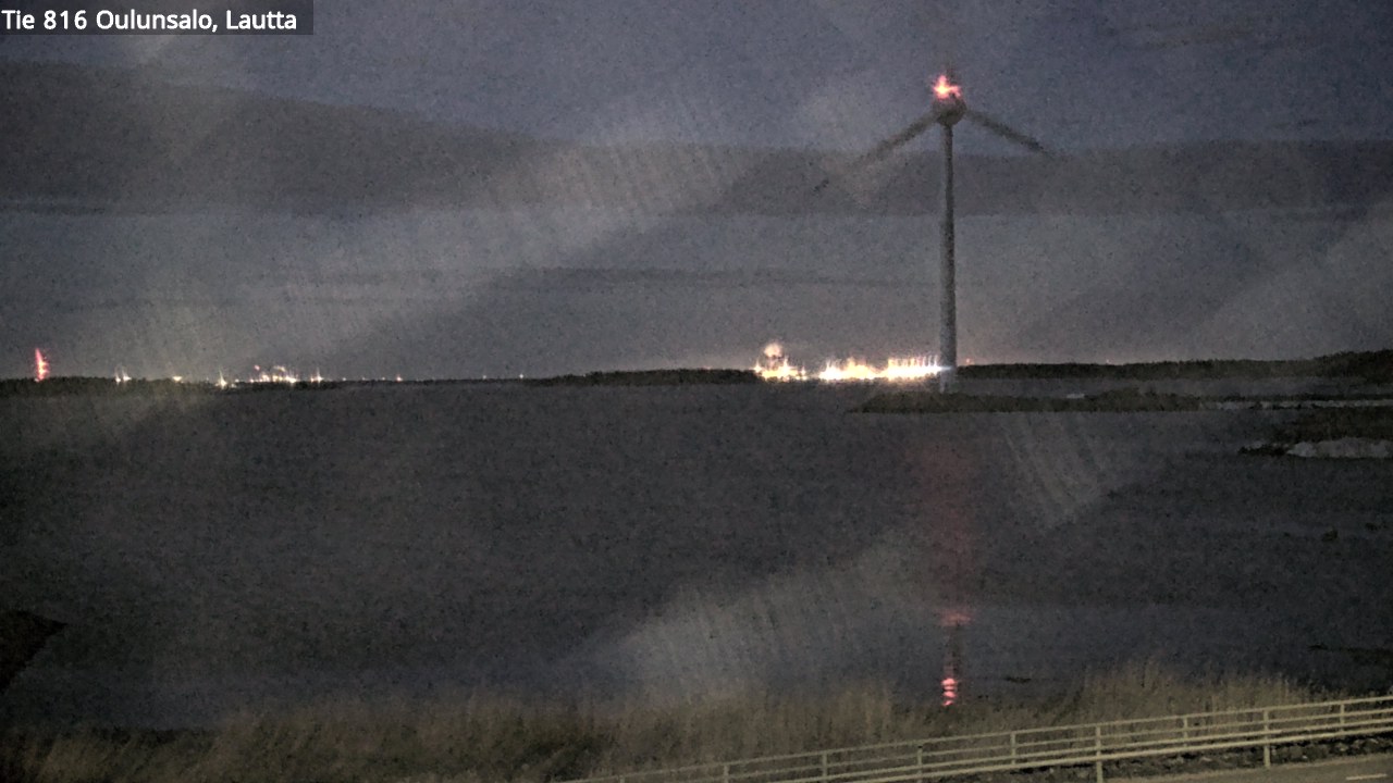 Weather Camera Image Väg 816 Uleåsalo, Oulu, Pohjois-Pohjanmaa