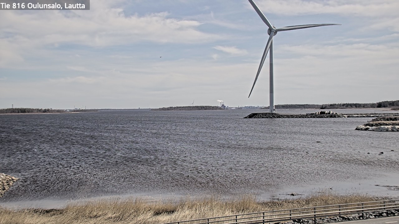 Weather Camera Image Väg 816 Uleåsalo, Oulu, Pohjois-Pohjanmaa
