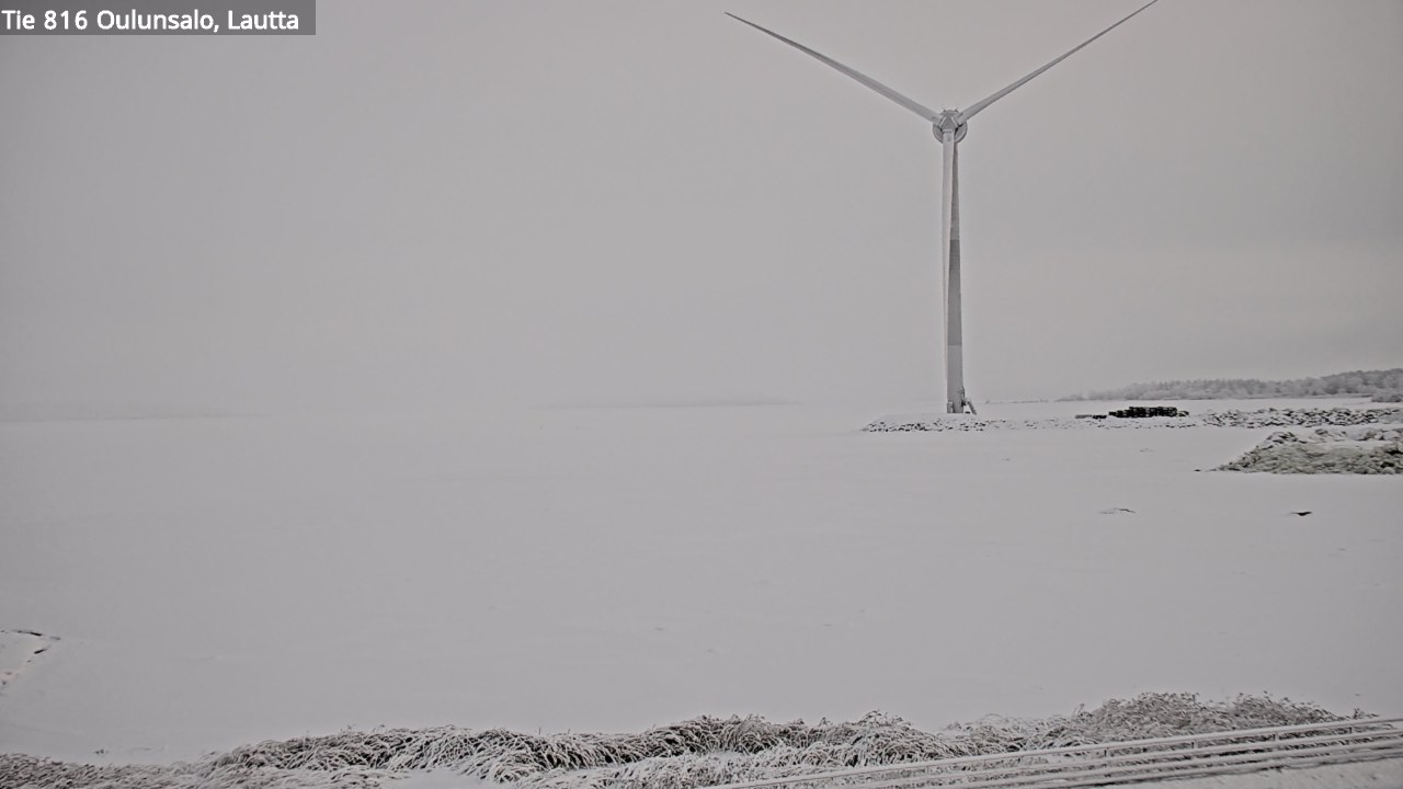 Weather Camera Image Road 816 Oulunsalo, Oulu, Pohjois-Pohjanmaa