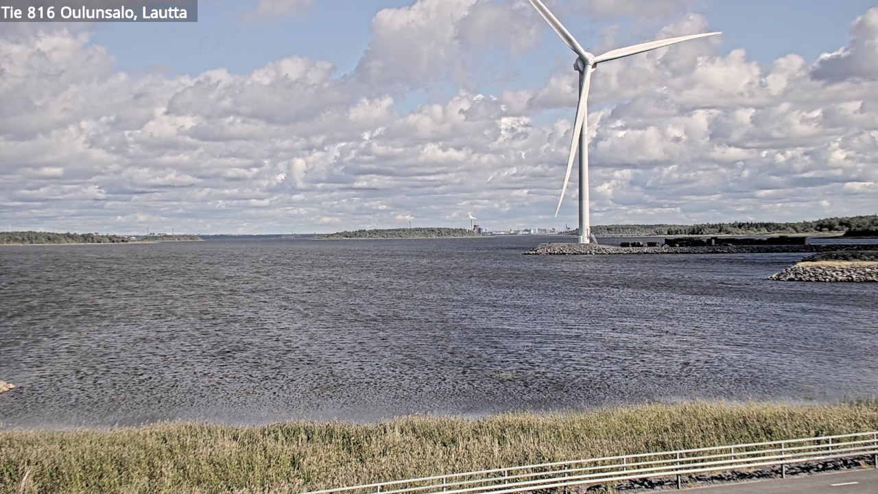 Kelikamerat Kuva Tie 816 Oulunsalo, lauttaranta, Oulu, Pohjois-Pohjanmaa