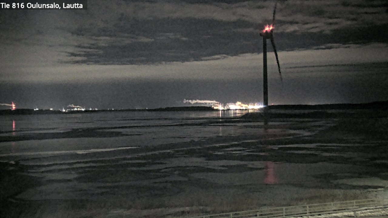 Kelikamerat Kuva Tie 816 Oulunsalo, lauttaranta, Oulu, Pohjois-Pohjanmaa