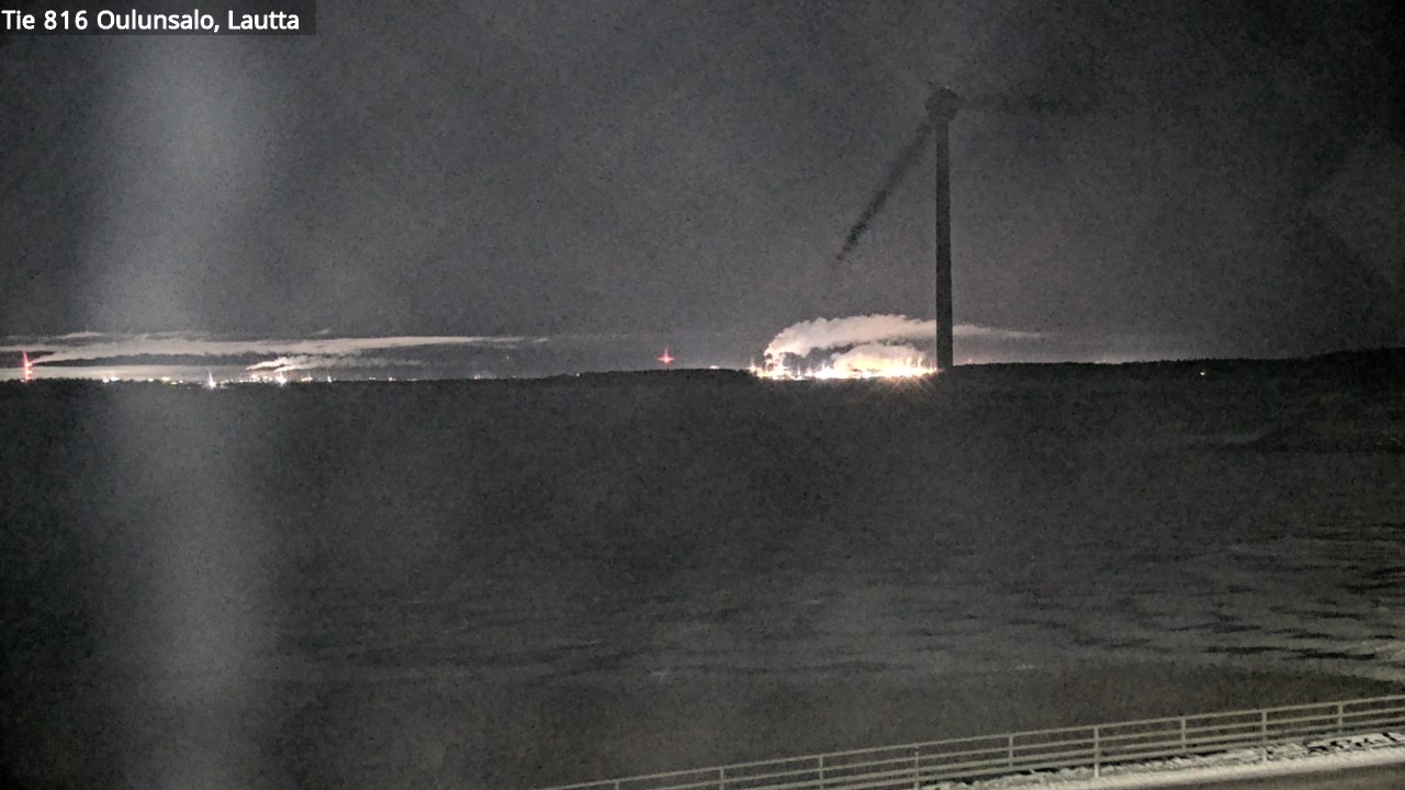 Weather Camera Image Road 816 Oulunsalo, Oulu, Pohjois-Pohjanmaa