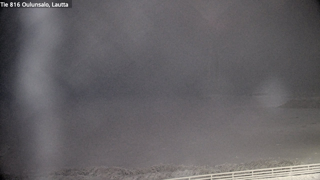 Weather Camera Image Road 816 Oulunsalo, Oulu, Pohjois-Pohjanmaa