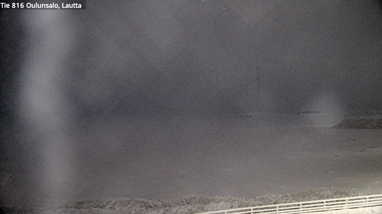 Weather Camera Image Road 816 Oulunsalo, Oulu, Pohjois-Pohjanmaa