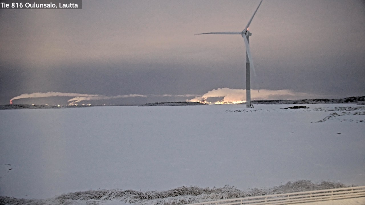 Kelikamerat Kuva Tie 816 Oulunsalo, lauttaranta, Oulu, Pohjois-Pohjanmaa