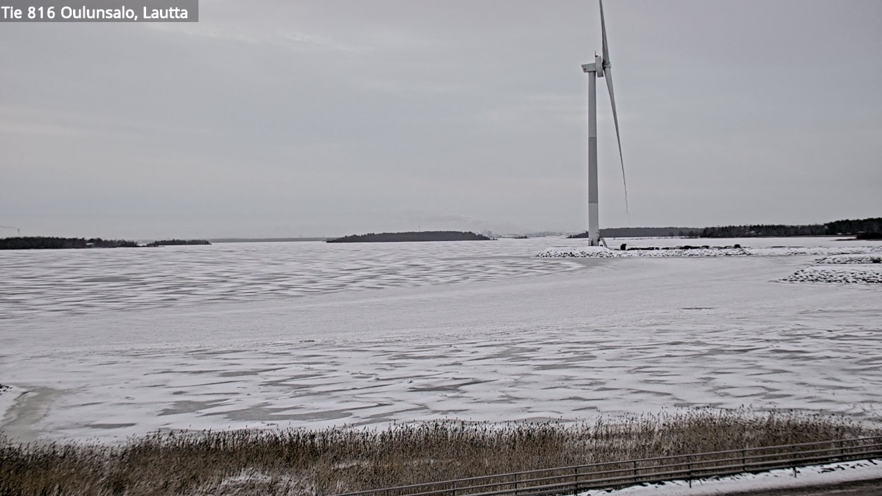Weather Camera Image Road 816 Oulunsalo, Oulu, Pohjois-Pohjanmaa