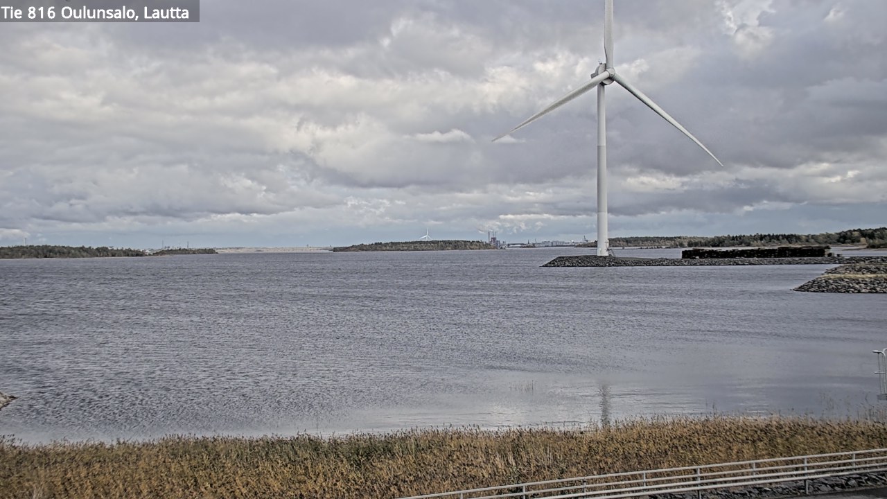Weather Camera Image Väg 816 Uleåsalo, Oulu, Pohjois-Pohjanmaa