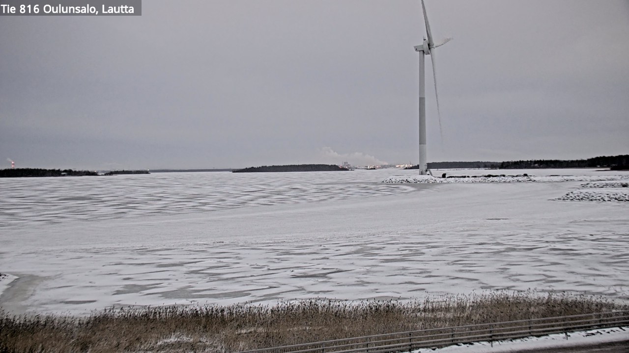 Weather Camera Image Road 816 Oulunsalo, Oulu, Pohjois-Pohjanmaa