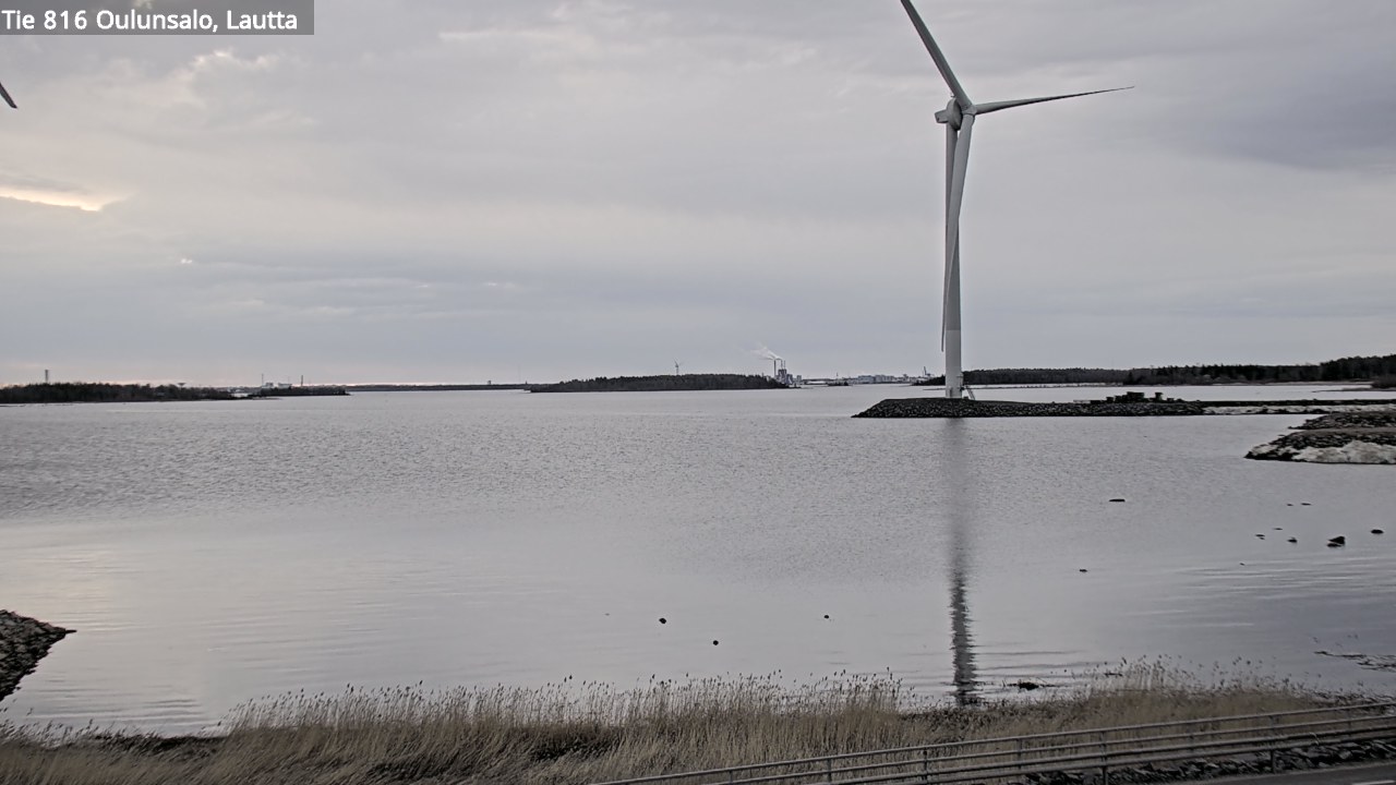 Weather Camera Image Väg 816 Uleåsalo, Oulu, Pohjois-Pohjanmaa